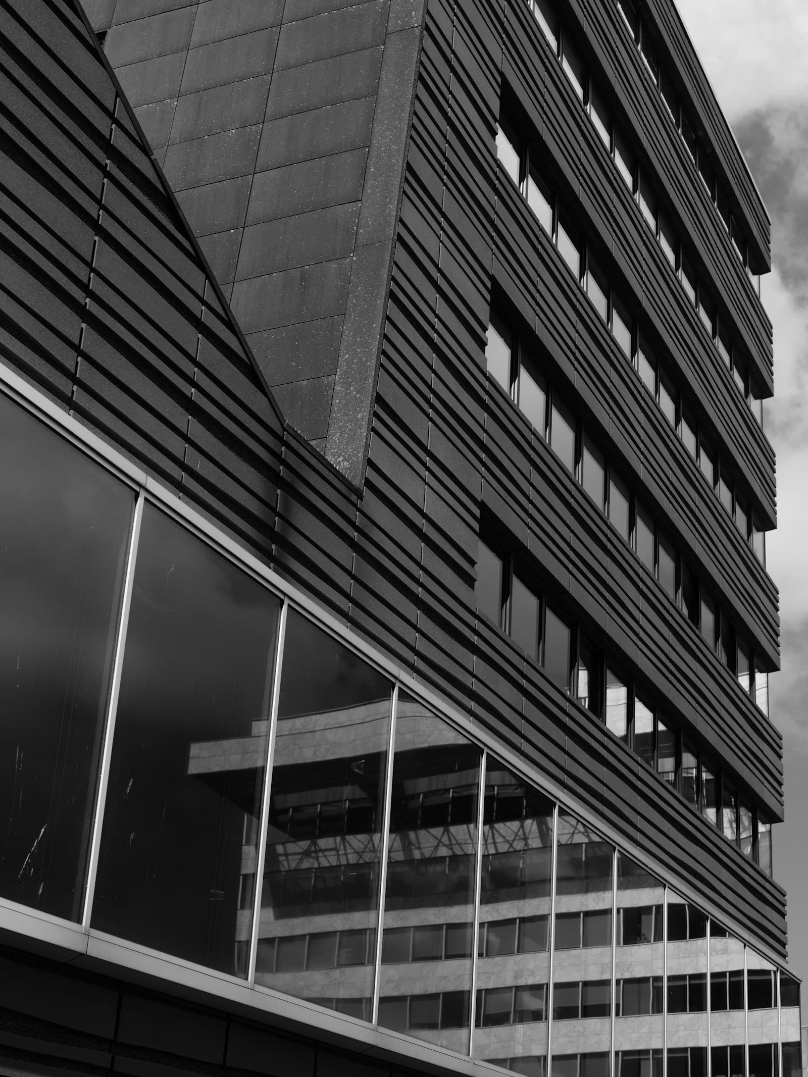 Modern kantoorgebouw — energielabel utiliteitsbouw